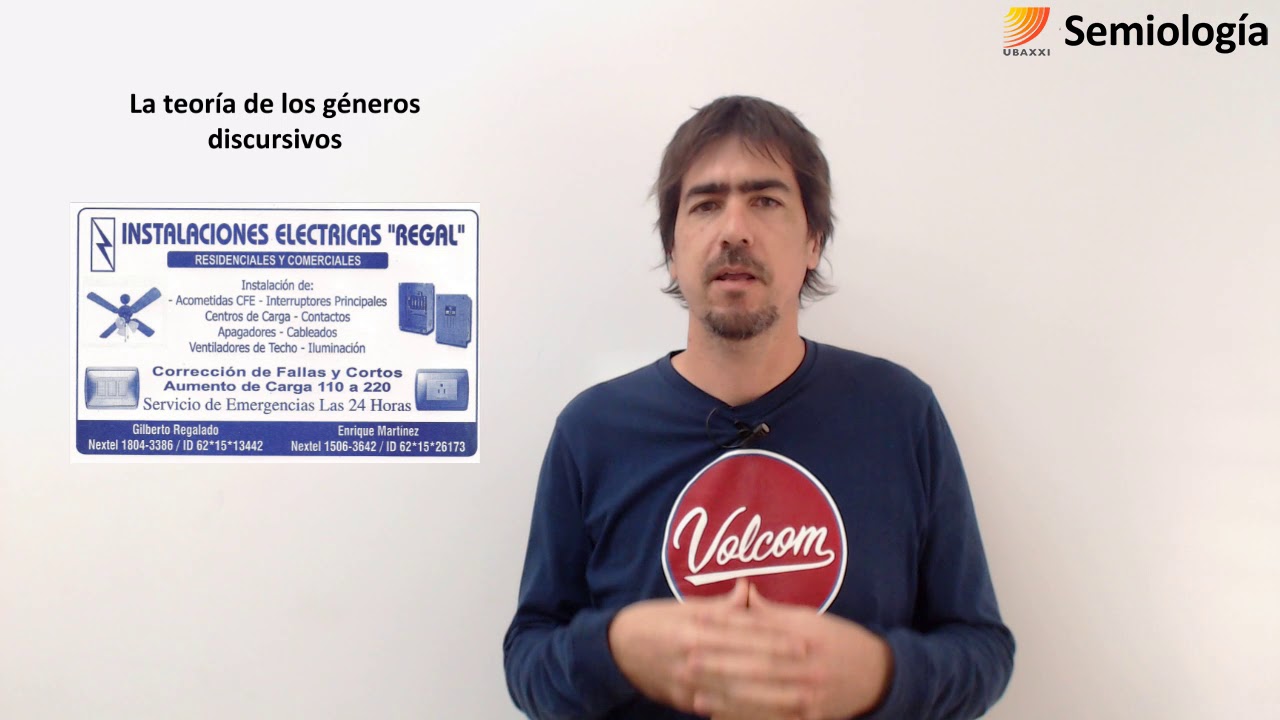 5- Semiología. S4. La teoría de los géneros discursivos