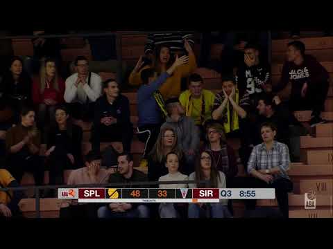 Mateo Drežnjak hits it from the nearby parking lot! (Split - Široki, 11.3.2020)