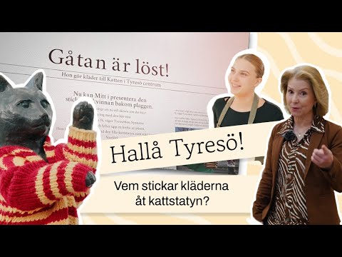 Hallå Tyresö avsnitt 2 "Stickerskan och katten"