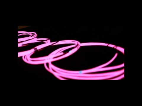 Electric Optics Pistol Purple EL Wire