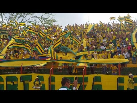 "La fiesta de la clasificacion, Bucaramanga Vs Cartagena, 26-oct-2014, FORTALEZA LEOPARDA SUR 2014" Barra: Fortaleza Leoparda Sur &bull; Club: Atlético Bucaramanga