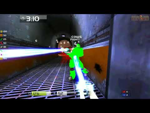 Quake Live: posT vs cows (1v1lg on trinity tunnel) - posT (POV) - 6/8/2022