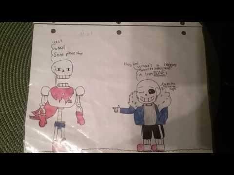 Sans makes a pun!