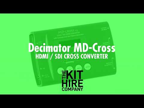 Decimator MD-Cross HDMI / SDI Cross Converter