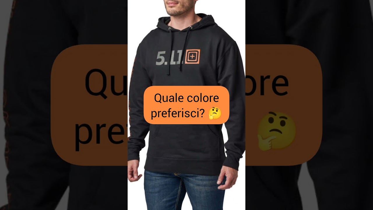 Felpa 5.11 Tactical Hoodie con cappuccio