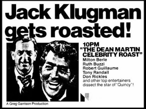 Dean Martin roast Jack Klugman with Ruth Buzzi