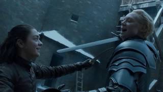 Game Of Thrones 7x4 Arya Stark Müthiş Dövüş sahnesi