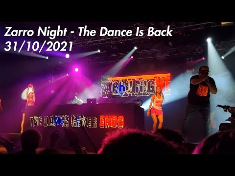 Zarro Night - The Dance Is Back 31/10/2021