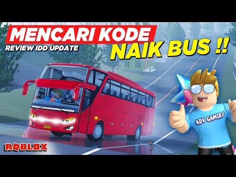MENCARI KODE REDEEM RAHASIA NAIK BUS INTERIOR !! CDID VERSI REALISTIS UPDATE - Roblox Indonesia