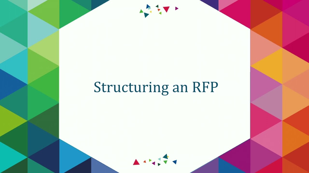 From proposal to partnership - redefining the RFP process