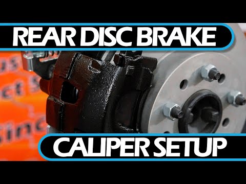 How to | Install and Setup Rear Disc Brake Calipers