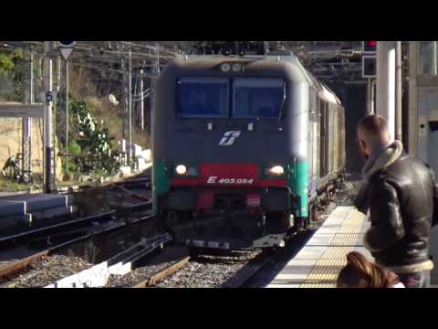 E405.024 titolare del EUC Marcianise-Tarvisio Boscoverde in transito a Ciampino