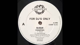 Slique - Cheating (Vocal)