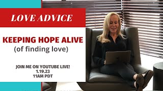 Keeping Hope Alive (of finding love) @SusanWinter