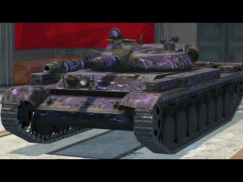 T-100 LT - 4.8 K Damage, Ace Tanker "M", Canyon - WoT Blitz Tier 10 Tank