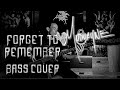 Mudvayne - Forget to Remember (bass cover)