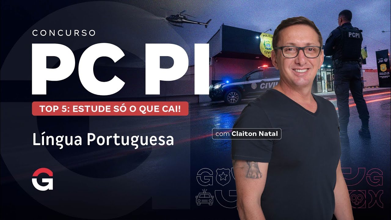 Concurso PC PI | Top 5: Estude só o Que Cai em Língua Portuguesa!