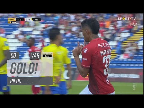 Goal | Golo Rildo: Santa Clara (1)-0 FC Arouca (Liga 22/23 #3)