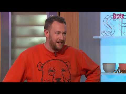 Short clip # 2 of Alex Horne on Sunday Brunch, April 28 2019. Talking about spaghetti.