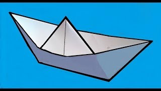 DIY - Как сделать оригами КОРАБЛИК из бумаги А4 своими руками?