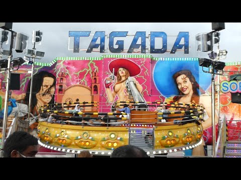 TAGADA - Crazy Fair Ride, On/Off-Ride POV