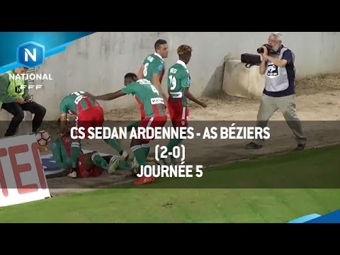 J5 : CS Sedan Ardennes - AS Béziers (2-0), le résumé