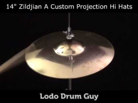 SOLD OUT 14" Zildjian A Custom Projection Hi Hats