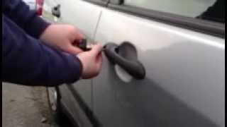 Picking Open A Ford Focus Door Lock