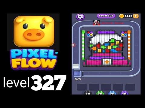 Pixel Flow Level 327 Walkthrough