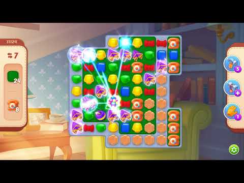 Homescapes Level 11124 No Boosters Gameplay