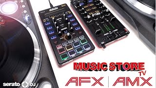 Video thumbnail for AKAI AMX + AFX Serato DJ Controller Demo @ MUSIC STORE by MusicStoreTV