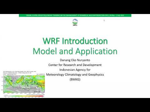 WRF Introduction: Model and Application