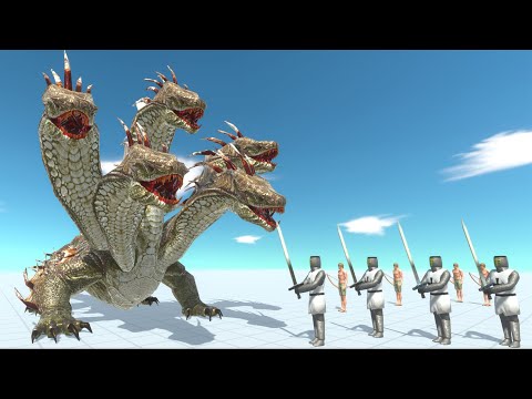 Mortal Kombat: Hydra VS Ancient Humans team - ARBS (Animal Revolt Battle Simulator)