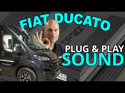 Fiat Ducato | tolles DSP-Soundsystem mit Subwoofer in 1 Stunde einbauen | ARS24