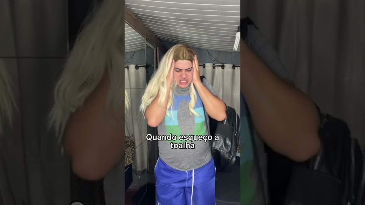 QUANDO ESQUEÇO A TOALHA E NÃO TEM NINGUÉM EM CASA 3 | #shorts