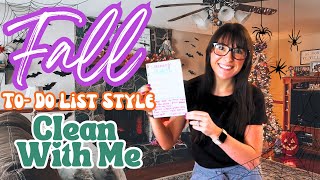 *NEW* FALL CLEAN WITH ME 2024 | TO- DO LIST STYLE CLEANING MOTIVATION
