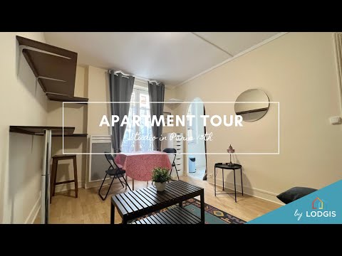 Apartment Tour // Furnished  21m2 in Paris – Ref : 11324332