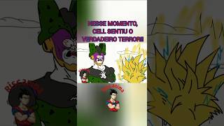 NESSE MOMENTO, CELL SENTIU O VERDADEIRO TERROR!! #dragonball #flipaclip #animation #anime #gohan