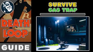 How to Escape The Boathouse Gas Room | Man Behind Glass Fristad Rock Puzzle | Deathloop Guide