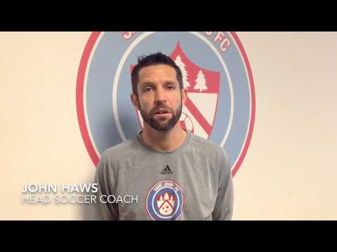 Interview w/SJU Soccer Coach John Haws - 2014 MIAC Championship