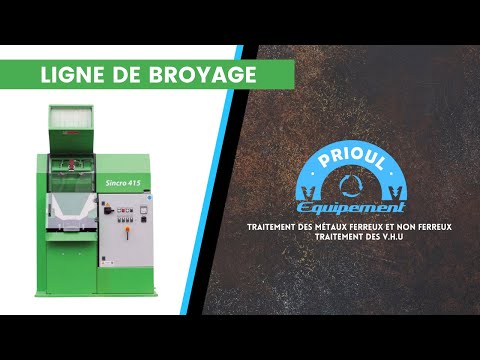 Granulateur Sincro 415 EKO - Recyclage de câbles et radiateurs - Cuivre et Aluminium - 400 kg/h_1