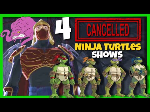 4 CANCELLED Ninja Turtles Shows EXPLAINED!