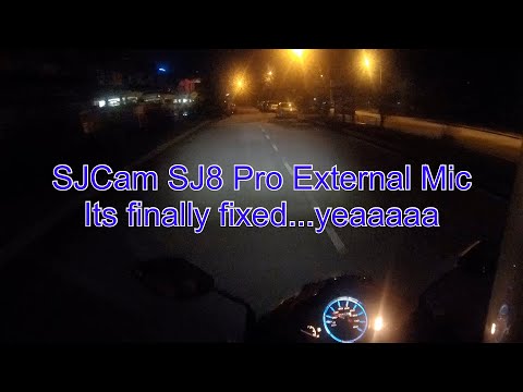 Gadget | SJCam SJ8 Pro External Mic Finally Fixed