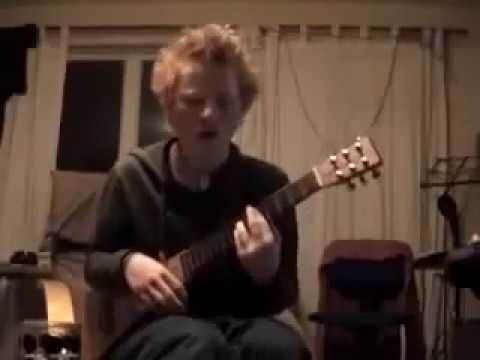Ed Sheeran before he was famous at 16 years of age!