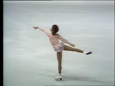 Katarina Witt 1980 European Championships FS