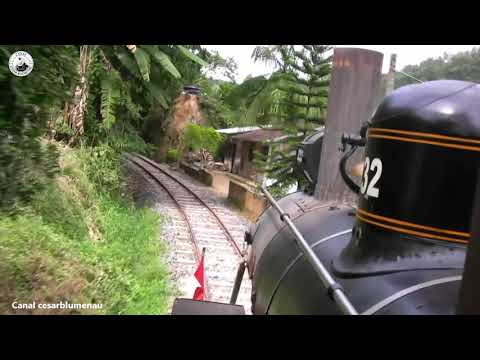 🇧🇷  Na cabine da locomotiva 232 / In the cabin of locomotive 232 - Apiúna/SC - 2011/ (Brasil)