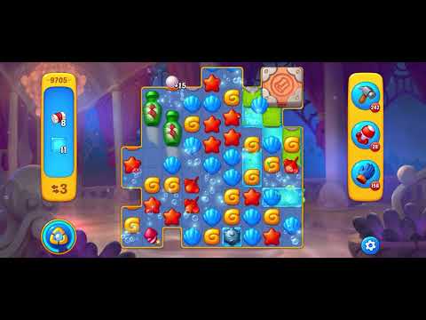 Fishdom level 9705 no boosters フィッシュダム ノーマル