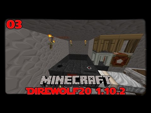 Let's Play Minecraft #3 | Tinkers Construct | Direwolf20 | 1.10.2 | German