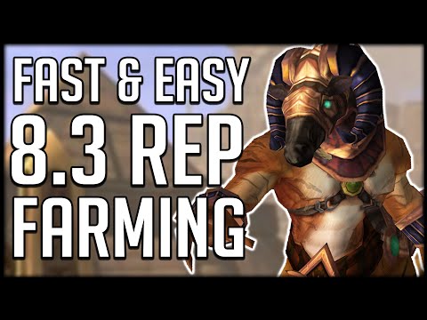 GET REPUTATION FAST - How To Farm RAJANI & ULDUM ACCORD Rep Patch 8.3 | WoW BfA