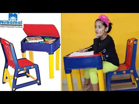 Plastic nilkamal apple jr study desk, size: 51x51x38 cm